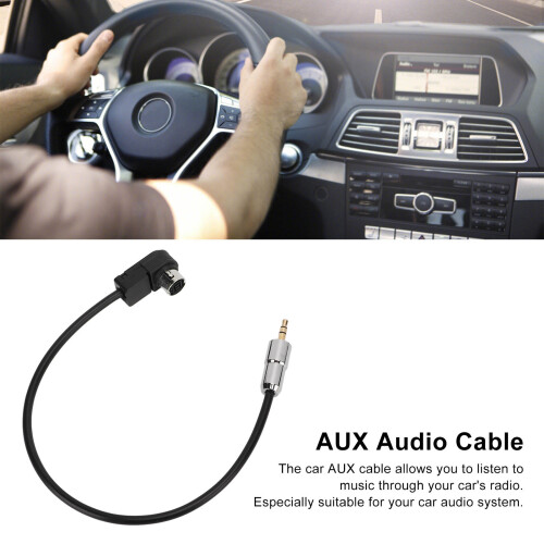 Car Audio Aux Input Cable 11.81in