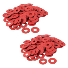 200PCS Red Motherboard Screw Insulating Fiber Washers