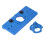 ABS Hinge Hole Saw Jig for Concealed Hinge Drilling, Blue, 35mm 1