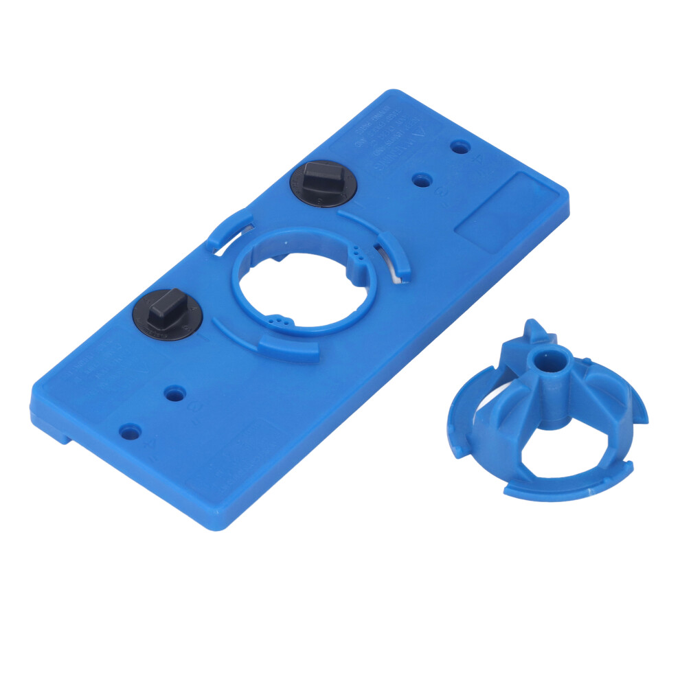 Abs Hinge Hole Saw Jig For Concealed Hinge Drilling, Blue, 35Mm 8781390454360