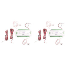 2X 32CH ES32 PIR Sensor Stair Light Controller Human Body Infrared Inductive Stair Lamp Control for Single Color