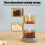 4-Layer Plastic Spice Box Rotate 180 for Kitchen, 362g 3