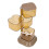 4-Layer Plastic Spice Box Rotate 180 for Kitchen, 362g 8