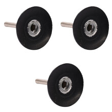 3 Set 50mm Backing Pad 6MM Shank Holder Sand Sanding Discs for Discs