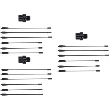 3X Antenne UHF-F 10-1300 MHz Nagoya Antenne Redical pour Voiture Mobile Radio Renforcer Antenne Omnidirectionnelle