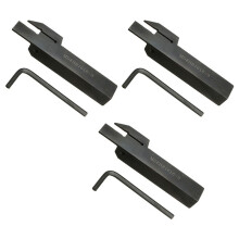 3X MGEHR1616-3 Torno de Corte para Ranurado de Herramientas de SeparaciÓN para MGMN300 Insert CNC