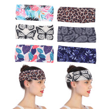 Stretchable Wide Hair Bands Set of 6