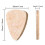 10PCS Felt Ukulele Picks High Density Felt Texture Soft Guitar 3