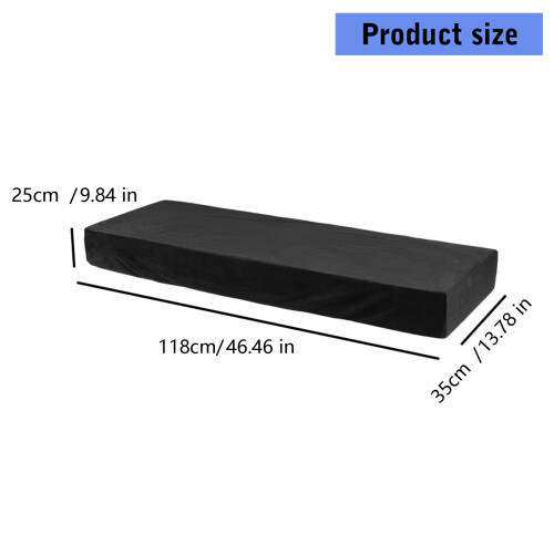 Standard Fit Spandex Keyboard Dust Cover for 88 Key Protective 2