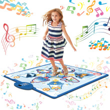 Dance Mat for Kids Ages 3‑11 with 7 Game Modes, Adjustable Volume and Interactive Musical Play Mat