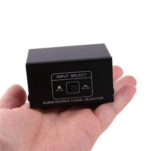 3X 2 in 1 Out or 1 in 2 Out Audio Source Signal Selector, Switcher, Speaker, Audio Source, Switcher 1