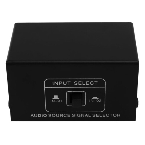 3X 2 in 1 Out or 1 in 2 Out Audio Source Signal Selector, Switcher, Speaker, Audio Source, Switcher 2