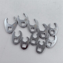 10 STUKS Handgereedschap Individuele 3/8 Inch Drive Flare Moersleutels Volledig Gepolijst 10-22mm voor Momentsleutel Sleutels Set