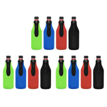 12 Pack Beer Bottle Insulator Sleeve Keep Drink Cold,Zip- Bottle Jackets,Beer Bottle Cooler Sleeves,Neoprene Cover