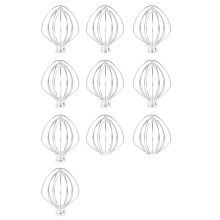 10X Stainless Steel Wire Whip Mixer Attachment for K45Ww 9704329 Flour Cake Balloon Whisk Egg Cream Stirrer