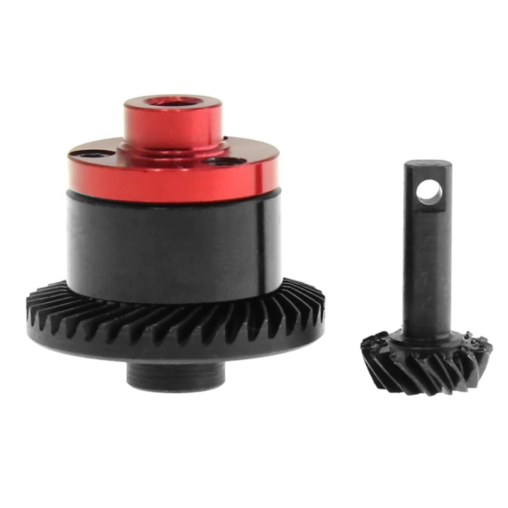 1/16 Differential Gear Set, Helical Steel 39T 15T Diff Upgrade For Traxxas Erevo Summit Slash 9330225952381