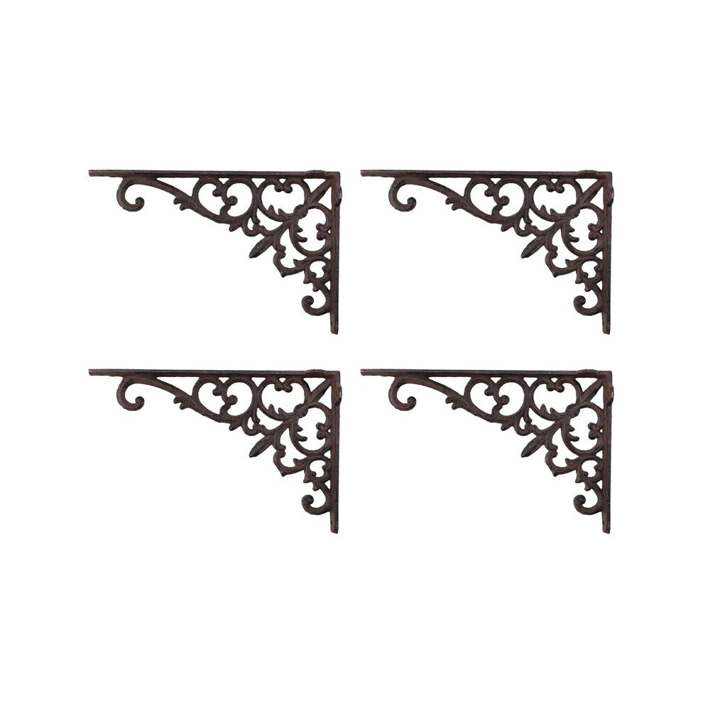 4X Cast Iron Plant Hanger Flower Basket Hook For Indoor Outdoor Bird Feeder Lantern Planters Pots Wind Chimes 6031076946446