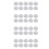 40 Pcs Small Round Transparent Plastic Coin Capsules Box 33mm 1