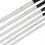 6PCS Nylon Paintbrush Set, Durable Short Handles, Easy Clean 4