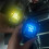 Car Crystal Universal Modified Gear Shift Knob Lever Handball Multicolor LEDLight Car R135246 Modified Shift Knob 5Speed 4