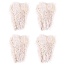 200 PCS/Natural White  Feathers in the Eye, 10 to 12 Inches of the  Feather Wedding Decoration