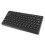 Wireless 2.4G 78-Key Keyboard & 4-Button Mini Mouse Set for Office Black 12