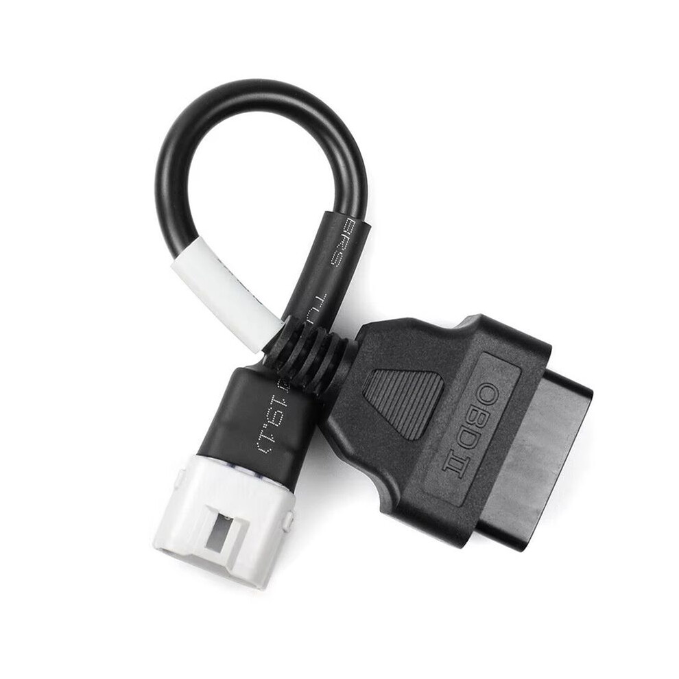 1Pcs Motorcycle Obd Diagnostic Cable For 6Pin To 16Pin Obd2 Diagnostic Scanner Adapter Light 6033584857320