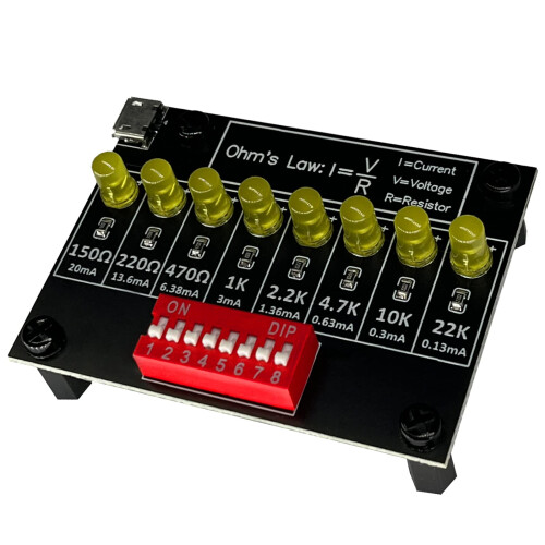 Soldering Practice Kit for Beginners DIY Electronics Training Board with Resistor Circuit Assembly 1