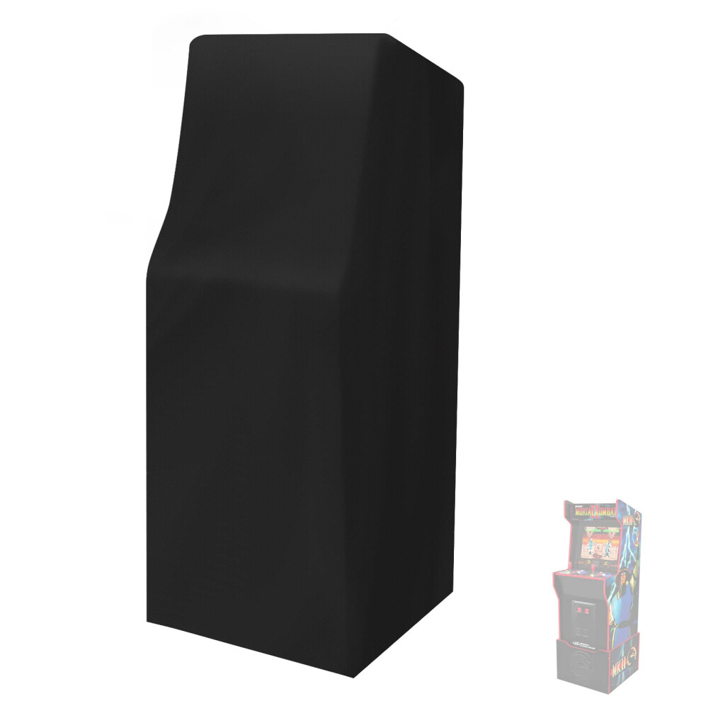 Waterproof Dustproof Arcade Machine Cover Retro Game Cabinet Protective Durable Fabric Black 9455672145831
