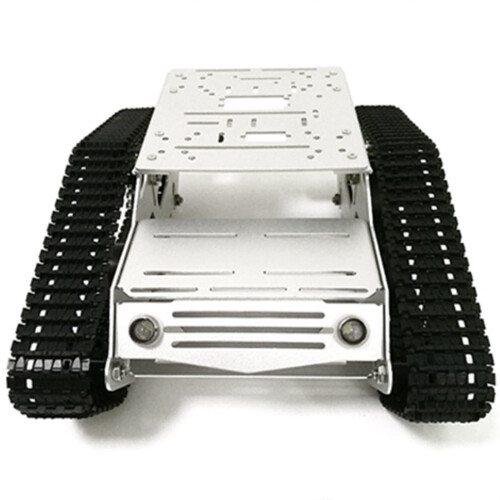 Robot Tank Chassis with Encoder Feedback, 9V Motor, Stable Crawler Tracks for DIY Robotics 2