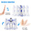 Programmable RC Robot Toy for Kids with Infrared Gesture Control, Dancing Singing Educational Gift 2