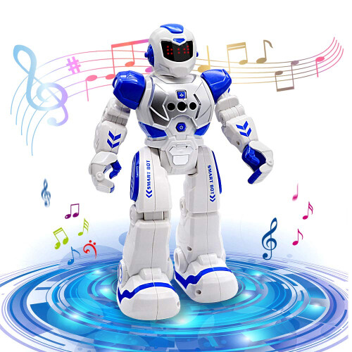 Programmable RC Robot Toy for Kids with Infrared Gesture Control, Dancing Singing Educational Gift 2
