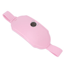 Menstruationsheizgürtel mit 6 Stufen, Vibration, 1800mAh, Pink, 19x9cm