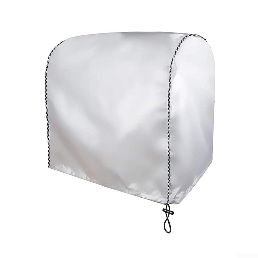 3D Printer Dust Cover Waterproof Protective 210D Oxford Fabric For Ender 3 And Ender 3 Pro, Adjustable Drawstring Fit Silver 9073542680857