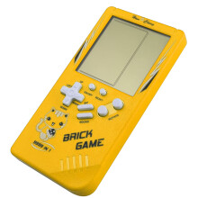 Handheld Brick Game Console with 23 Builtin Puzzle Games, 3.5in LCD Retro Portable Mini Player