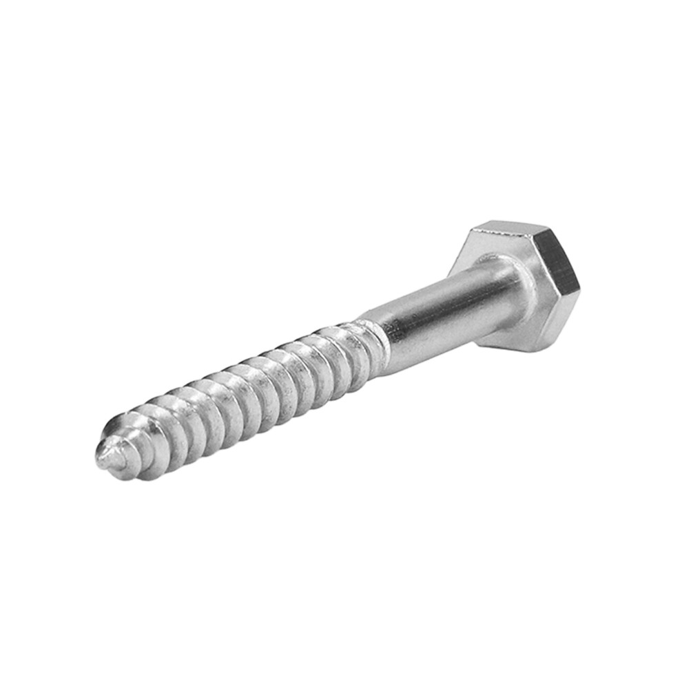 M6x60mm 304 Stainless Half Thread Coach Bolt 7444352362943