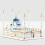 Compatible with  Turkish Castle Architecture Building Set, 6850 Piece Modular Castle Model Kit 3