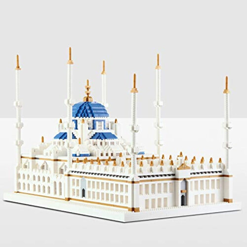 Compatible with  Turkish Castle Architecture Building Set, 6850 Piece Modular Castle Model Kit 2
