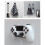 4Pcs Wall Mount Bracket Multifunction Game Wireless Controller Gamepad Handle for  PS4//X-BOX 3