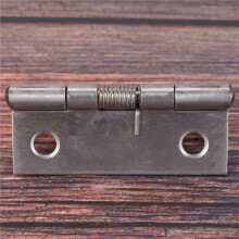 8X 2 Inch Long Stainless Steel Self-Closing Corner Spring Draw Door Hinge