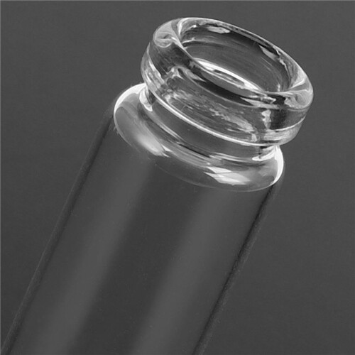 160Pcs 11X32mm Tiny  Empty Clear Cork Glass Bottles Vials 2Ml
