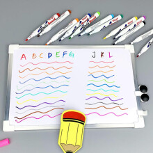 Kids Water Drawing Markers 8/12 Pack Whiteboard Pens for Learning & Creativity
