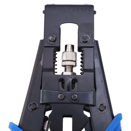 3Pc Durable Coax Compression Crimper Tool BNC/RCA/F Crimp Connector RG59/58/6 Cable Wire Cutter Crimping Plier 1
