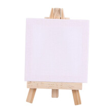 72Set Artists 5 Inch Easel +3 Inch X3 Inch Canvas Set Painting DIY Drawing Small Table Easel Gift