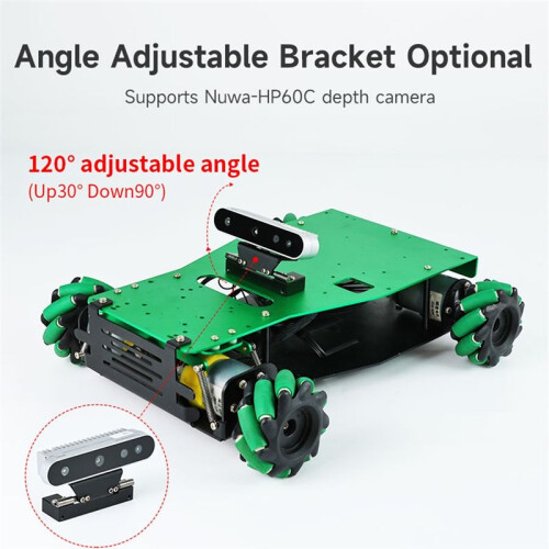 3D Depth Camera Sensor Electronic Module FOV 73.8 Support ROS1 ROS2 for Jetson Raspberry Pi Robot Without Bracket 2