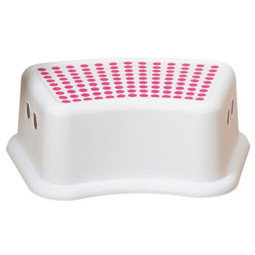Step Stool with Non-Slip Surface, Curved Step Stool, Potty Training Toilet,Bathroom Sink, Kitchen Counter Stool Helper C