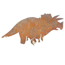 Metal Dinosaur Fence Post Topper,Dinosaurs F