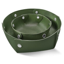 PU Leather Jewelry Tray,Table Tray Bedside Nightstand Desk Tray,Decorative Portable Entryway Desktop Catchall Tray A