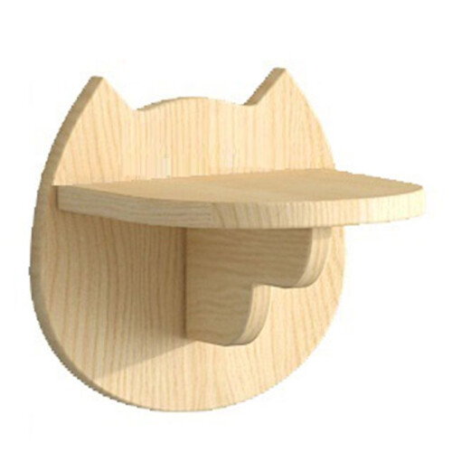 Cat Hammock Climbing Platform, Wall Platform, Small Solid Wood Cat Climbing Frame A