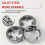 6Pcs PVC Thread Maker Tool, Pipe Threader Plumbing Tool Kit, Reusable Round PVC Pipe Threader Set with 1/2inch Dies 7
